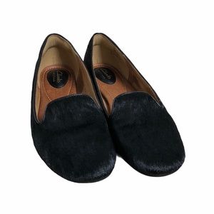 Clarks Artisan Valley Lounge Flats Black Fur